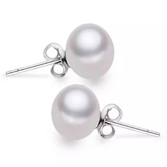 NEW!๐๐NATURAL! FRESHWATER WHITE PEARLS๐๐S925 - Picture 2 of 10